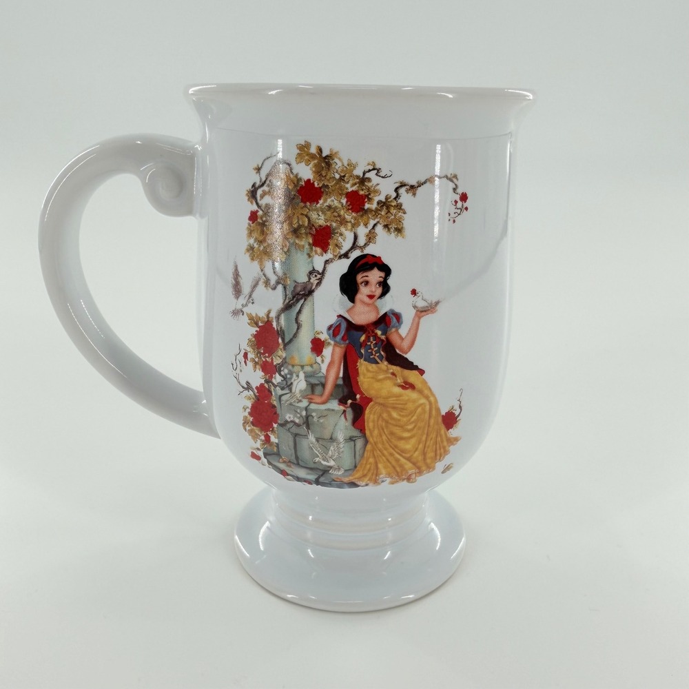Disney Store Exclusive Princess Collection Snow White Ceramic Footed Coffee Mug